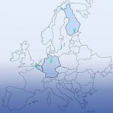 Standort eines Unternehmens in Europa