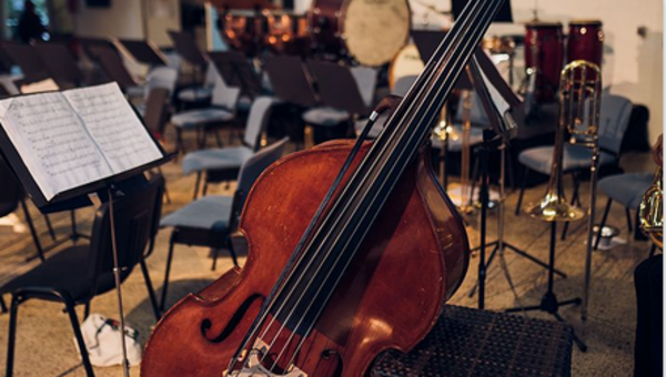 Ein Cello im Orchester